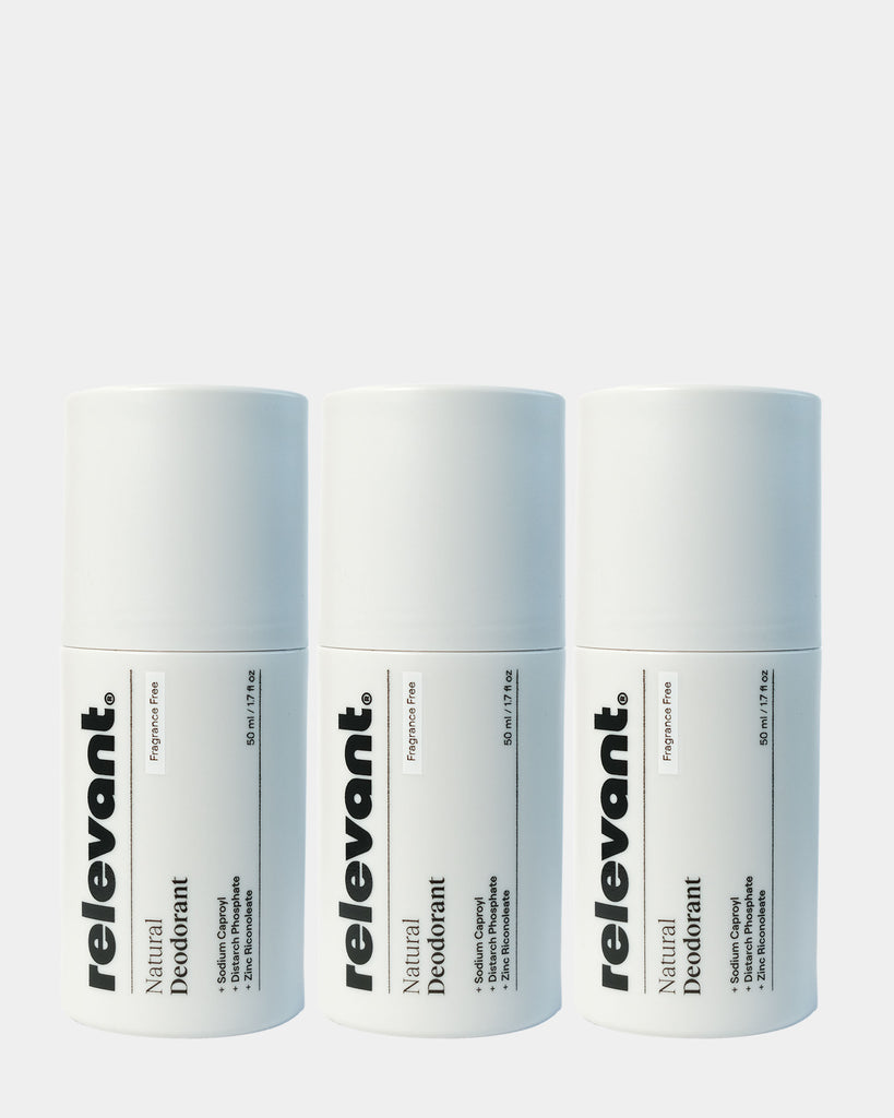 Natural Deodorant (3-pack)